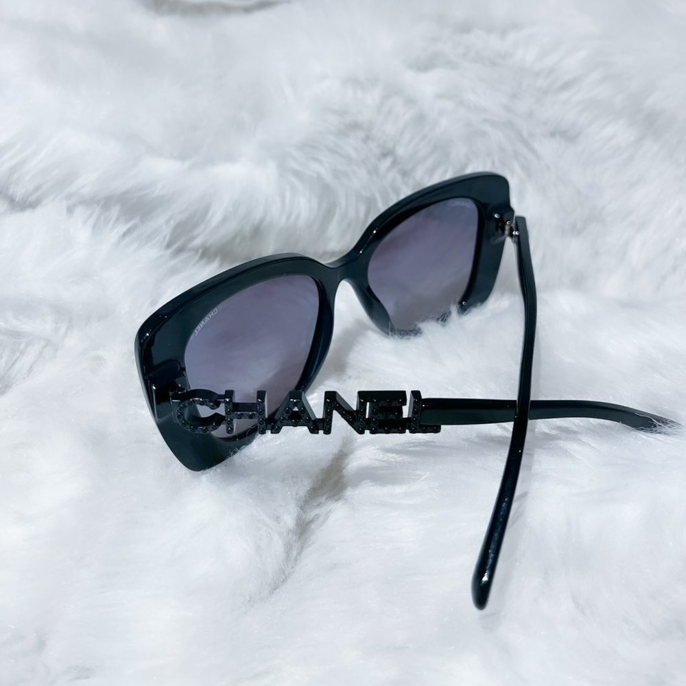 Chanel Acetate Square Sunglasses